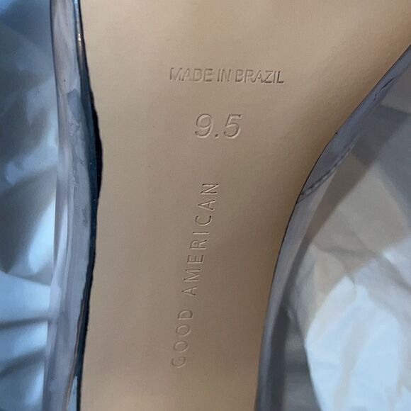 NIB CINDER-F*CKING-RELLA PUMP Clear Embellished Pumps Size 9.5 - Picture 11 of 16